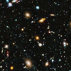 The Hubble Ultra Deep Field.